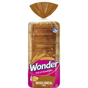 Wonder White Wholemeal With Iron Sandwich Slice 700g